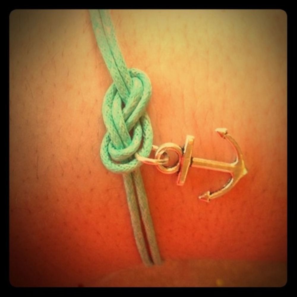 Anchor Knot Bracelet